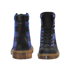 Angus Modern Tartan Plaid Apache Boots