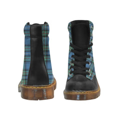 Robertson Hunting Ancient Tartan Plaid Apache Boots