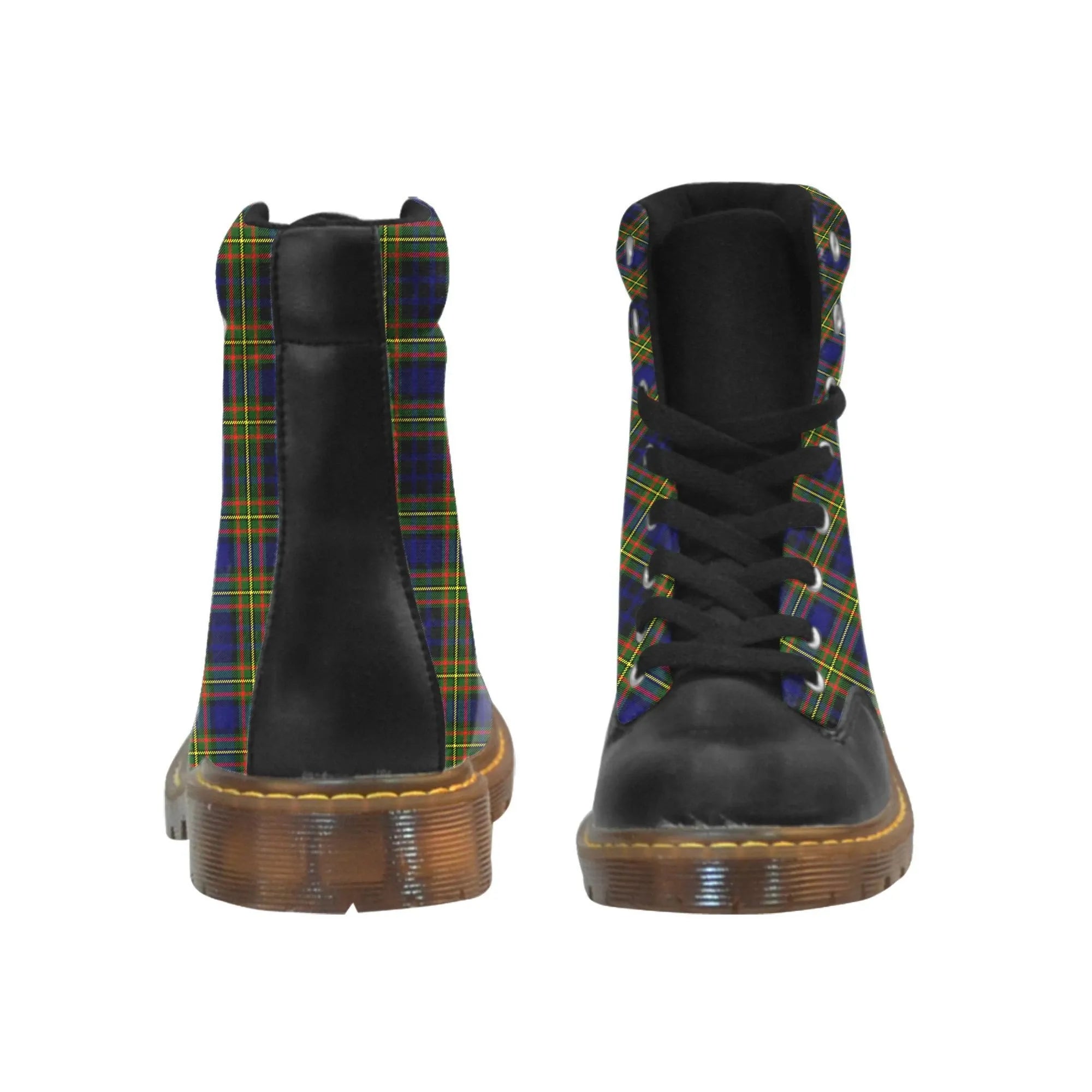 Clelland Modern Tartan Plaid Apache Boots