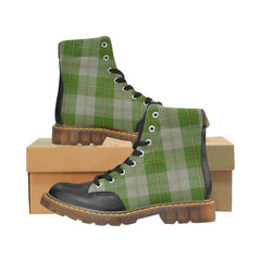 Cunningham Dress Green Dancers Tartan Plaid Apache Boots