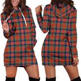 MacDuff Ancient Tartan Plaid Hoodie Dress