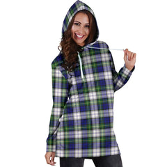 Gordon Dress Modern Tartan Plaid Hoodie Dress