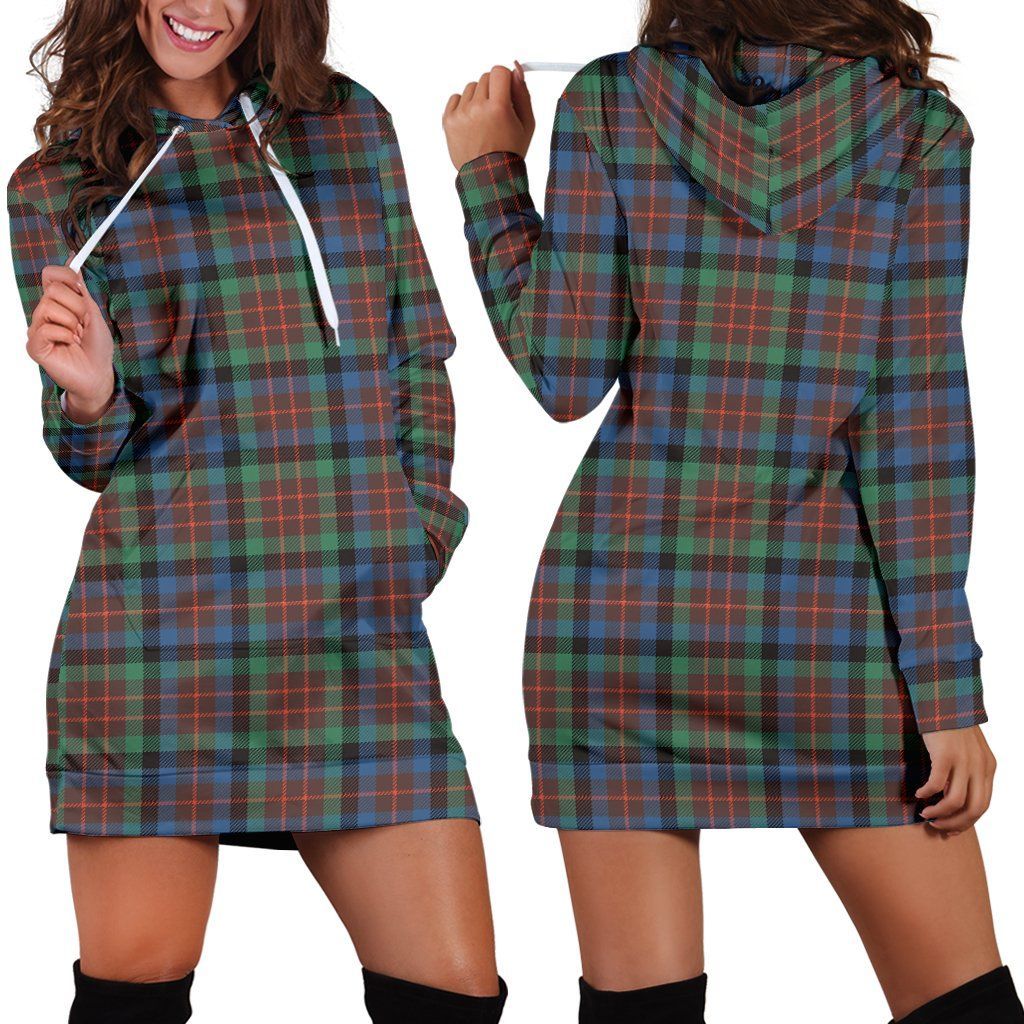 MacDuff Hunting Ancient Tartan Plaid Hoodie Dress