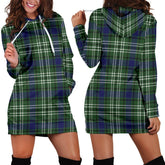 Blyth Tartan Plaid Hoodie Dress