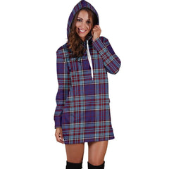 RCAF Tartan Plaid Hoodie Dress