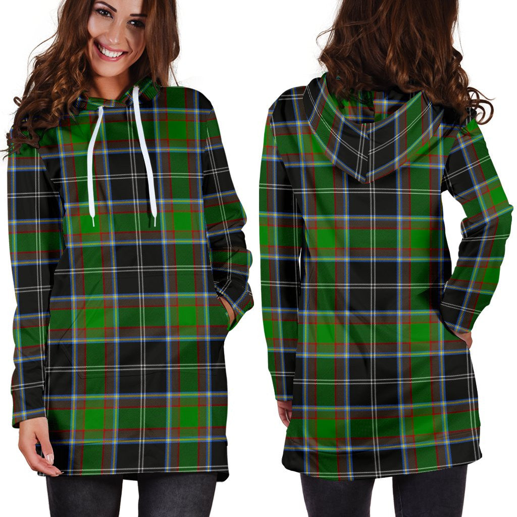 Webster Tartan Plaid Hoodie Dress