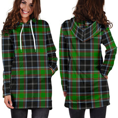 Webster Tartan Plaid Hoodie Dress