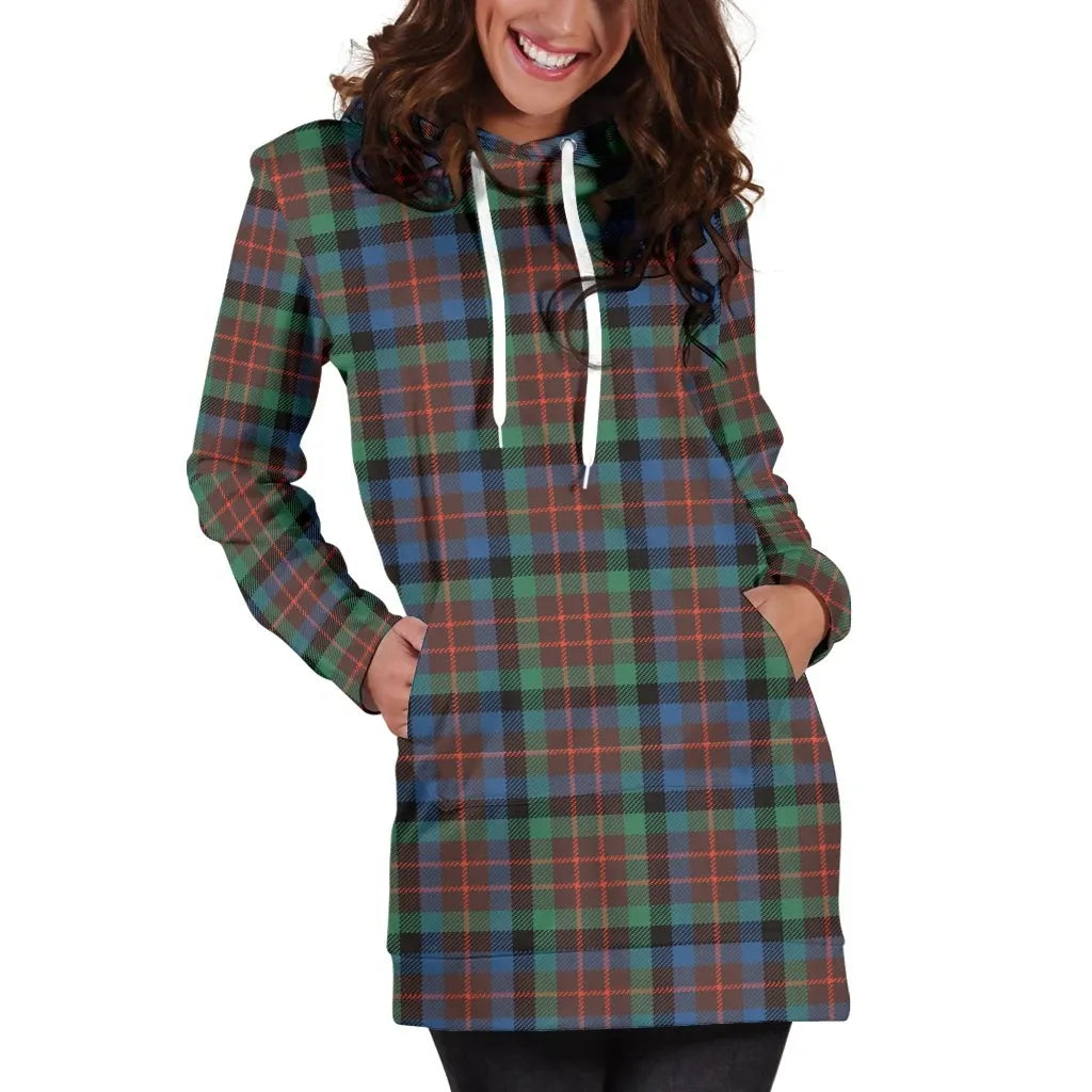 MacDuff Hunting Ancient Tartan Plaid Hoodie Dress