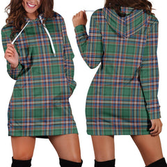 MacFarlane Hunting Ancient Tartan Plaid Hoodie Dress