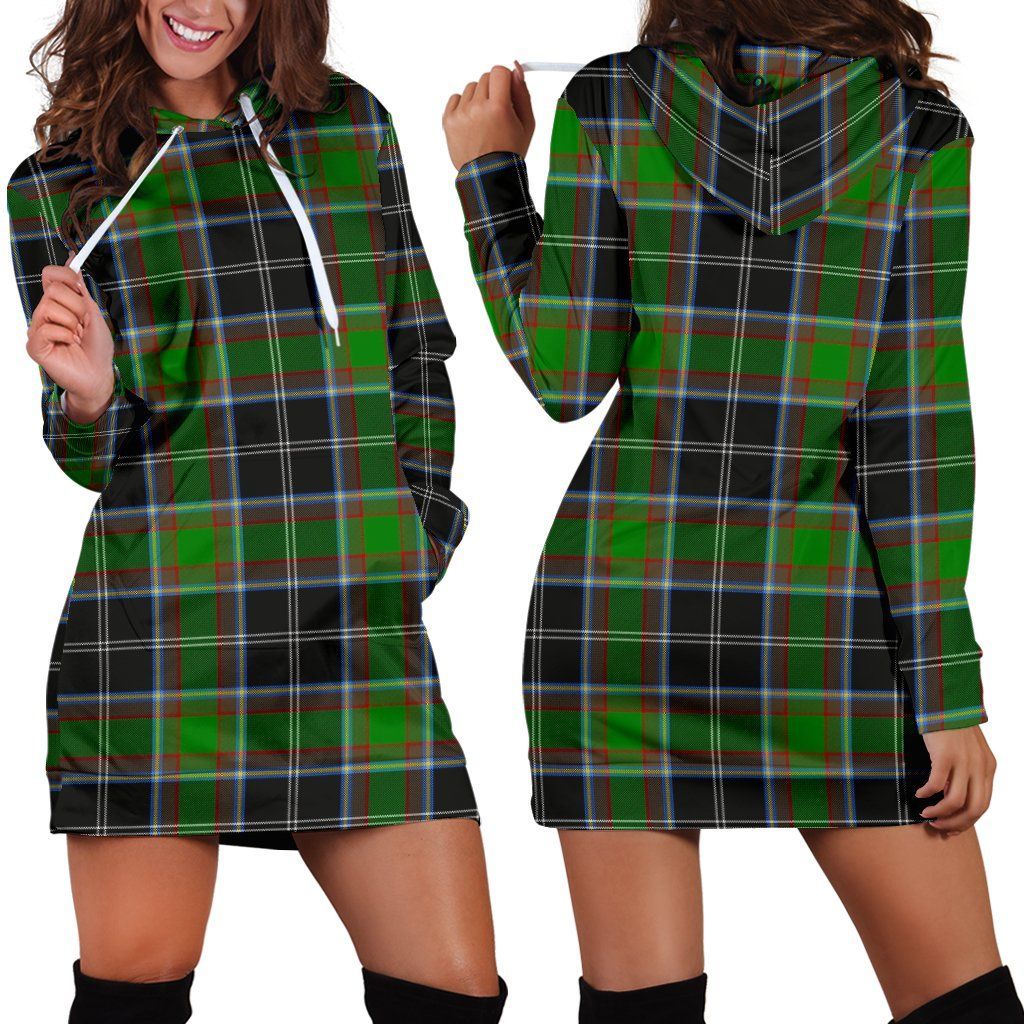 Webster Tartan Plaid Hoodie Dress