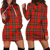 Perthshire District Tartan Plaid Hoodie Dress