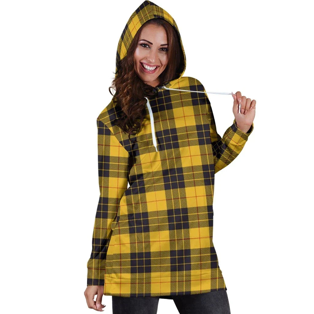 MacLeod of Lewis Ancient Tartan Plaid Hoodie Dress