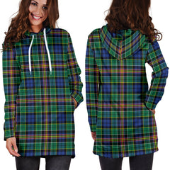 Allison Tartan Plaid Hoodie Dress