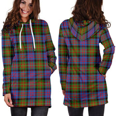 Carnegie Ancient Tartan Plaid Hoodie Dress