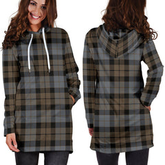 MacKay Weathered Tartan Plaid Hoodie Dress
