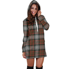MacRae Hunting Weathered Tartan Plaid Hoodie Dress