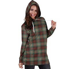 SCOTT BROWN ANCIENT Tartan Plaid Hoodie Dress