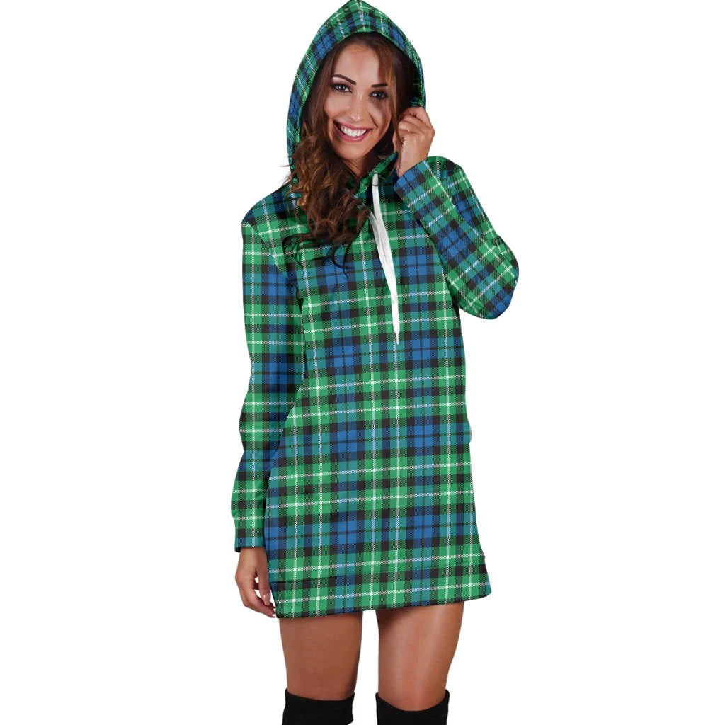 Graham of Montrose Ancient Tartan Plaid Hoodie Dress