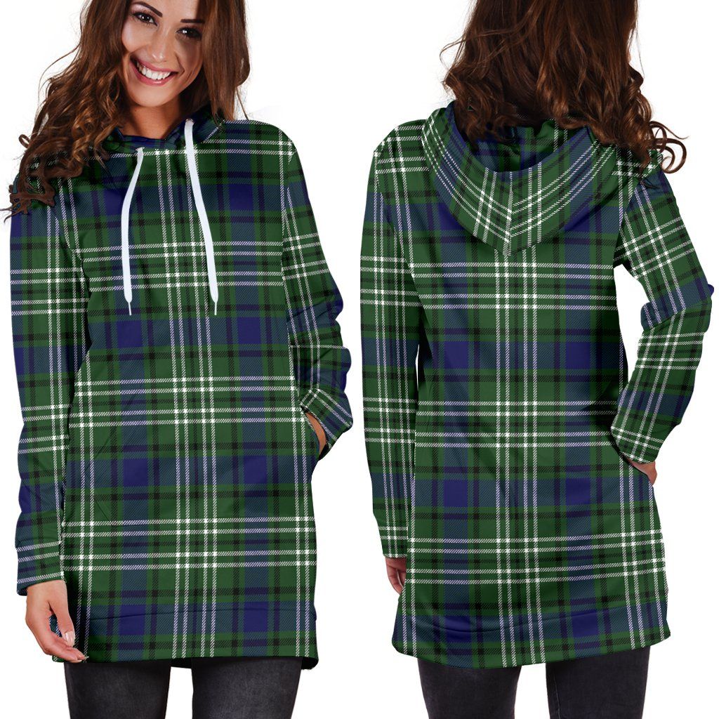 Blyth Tartan Plaid Hoodie Dress