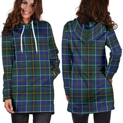 MacInnes Modern Tartan Plaid Hoodie Dress