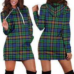 Allison Tartan Plaid Hoodie Dress