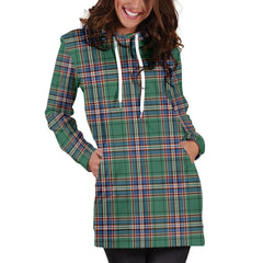 MacFarlane Hunting Ancient Tartan Plaid Hoodie Dress