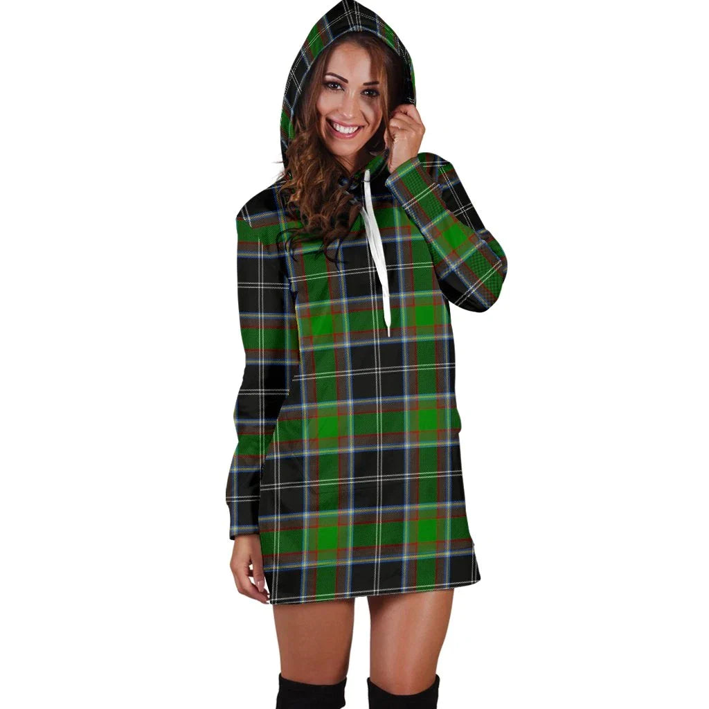Webster Tartan Plaid Hoodie Dress