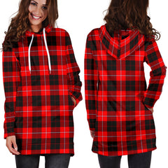 Cunningham Modern Tartan Plaid Hoodie Dress