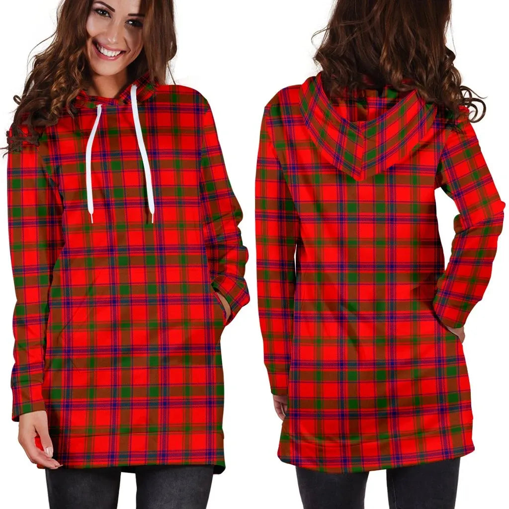 MacColl Modern Tartan Plaid Hoodie Dress