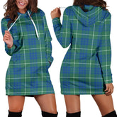 Hamilton Hunting Ancient Tartan Plaid Hoodie Dress