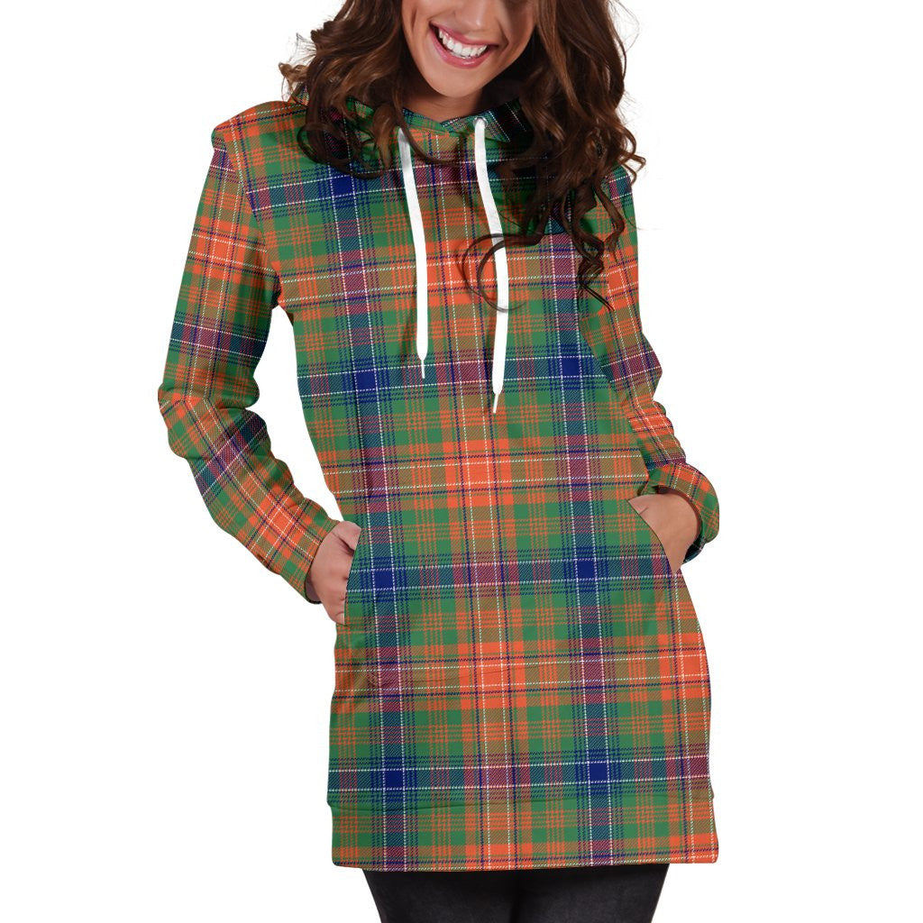 Wilson Ancient Tartan Plaid Hoodie Dress