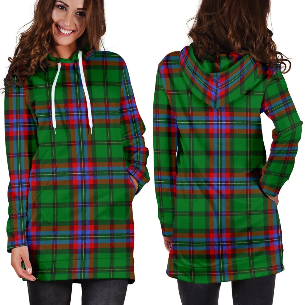 McGeachie Tartan Plaid Hoodie Dress