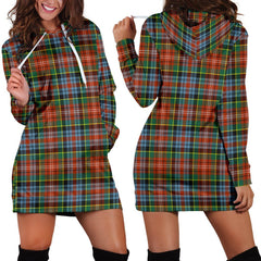 Caledonia Ancient Tartan Plaid Hoodie Dress