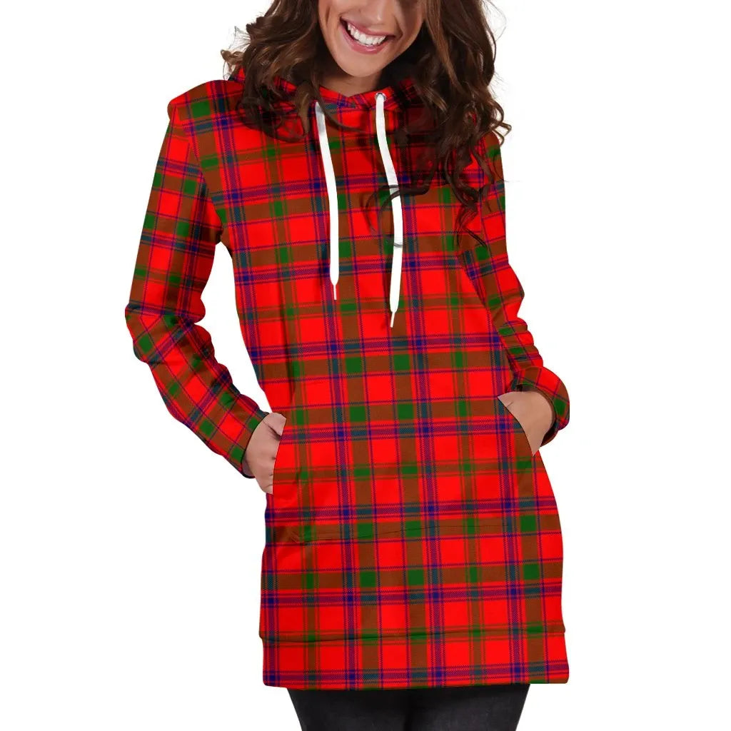 MacColl Modern Tartan Plaid Hoodie Dress