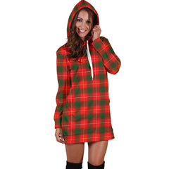 MacFie Tartan Plaid Hoodie Dress