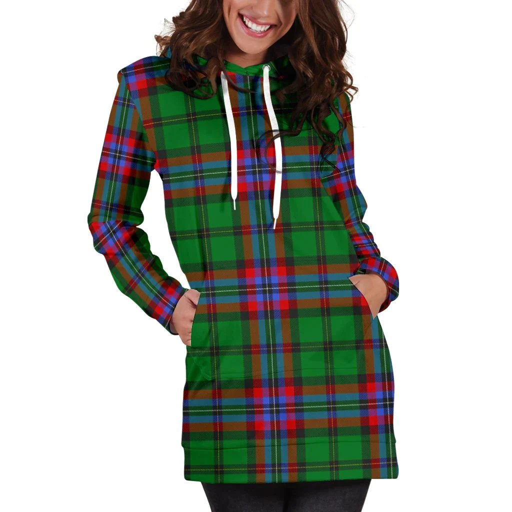 McGeachie Tartan Plaid Hoodie Dress