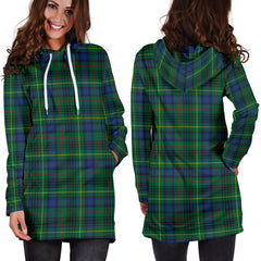 Stewart Hunting Modern Tartan Plaid Hoodie Dress