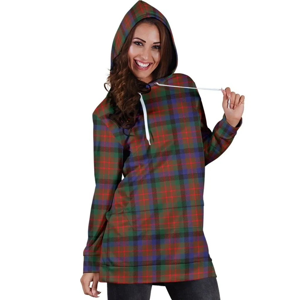 MacDuff Hunting Modern Tartan Plaid Hoodie Dress