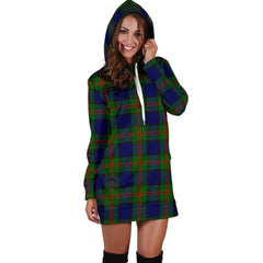 Dundas Modern 02 Tartan Plaid Hoodie Dress