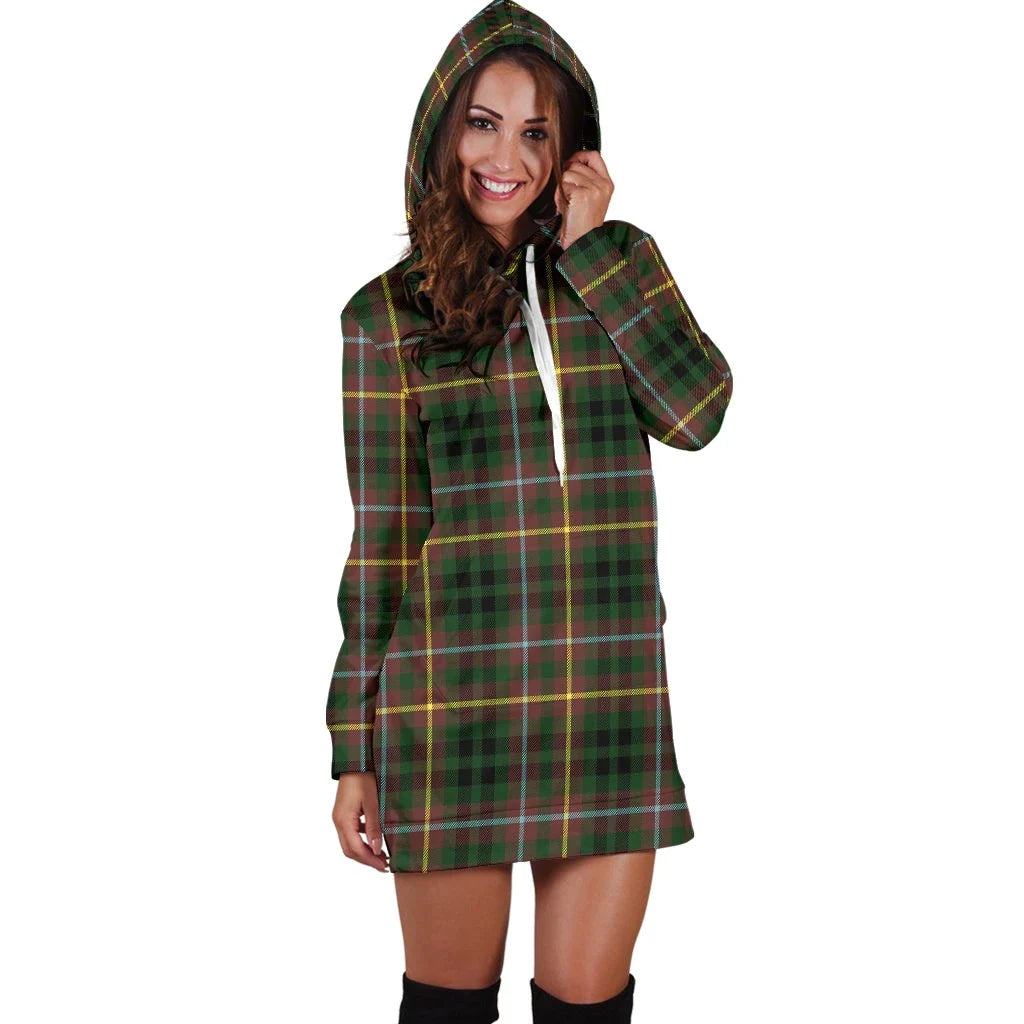 Buchanan Hunting Tartan Plaid Hoodie Dress