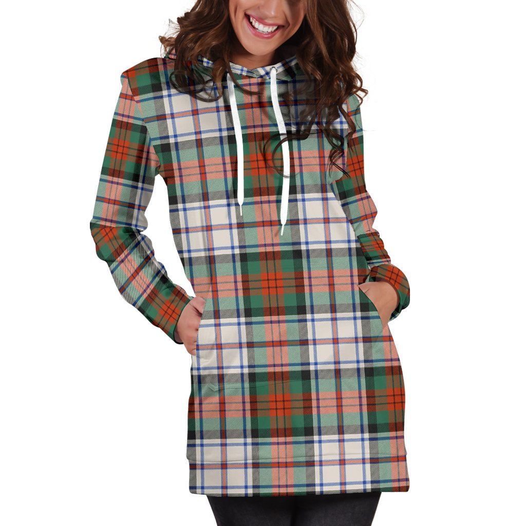 MacDuff Dress Ancient Tartan Plaid Hoodie Dress