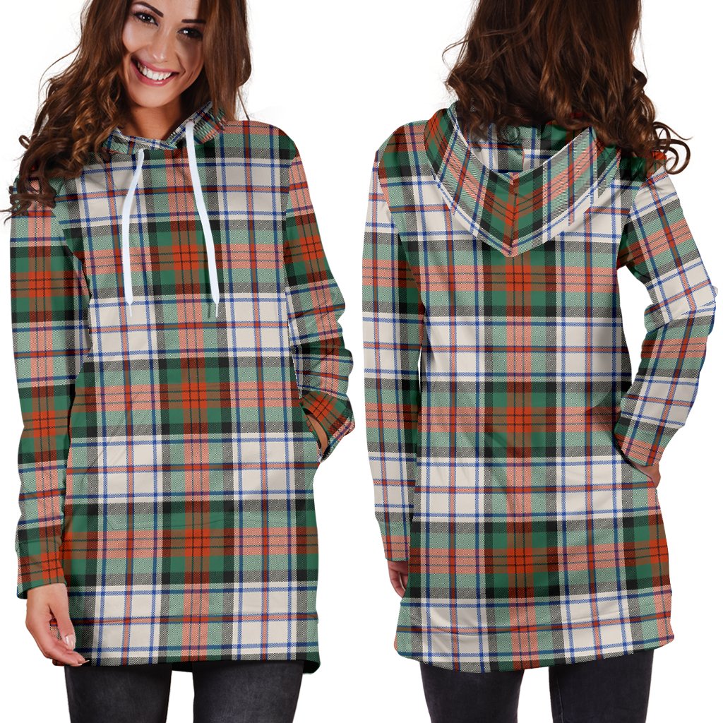 MacDuff Dress Ancient Tartan Plaid Hoodie Dress
