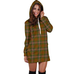 SCOTT BROWN MODERN Tartan Plaid Hoodie Dress