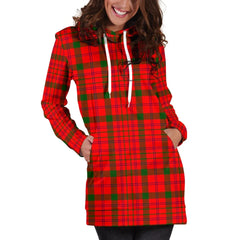 MacDonnell of Keppoch Modern Tartan Plaid Hoodie Dress