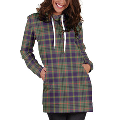 Taylor Weathered Tartan Plaid Hoodie Dress