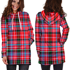 Aberdeen District Tartan Plaid Hoodie Dress