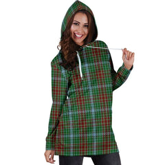 Gayre Tartan Plaid Hoodie Dress