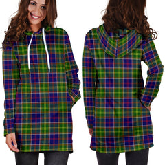 Ayrshire District Tartan Plaid Hoodie Dress