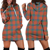 Robertson Ancient Tartan Plaid Hoodie Dress