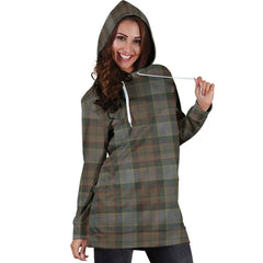 Outlander Fraser Tartan Plaid Hoodie Dress